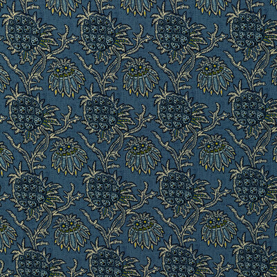 BRUNSCHWIG & FILS INDOOR / OUTDOOR BOTANICAL & FLORAL BLUE,DARK BLUE,   - 8020129.55.0