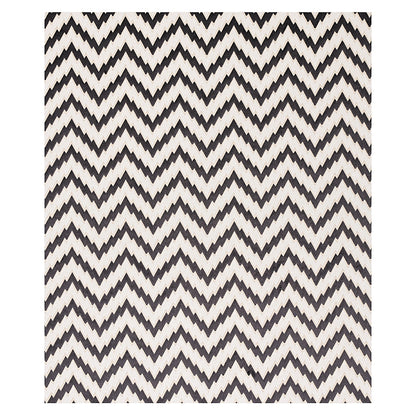 SCHUMACHER FABRIC  CUT & PATTERNED VELVETS FLORENTINE CHEVRON VELVET   BLACK   - 80220