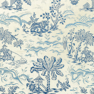 BRUNSCHWIG & FILS PRINT TOILE BLUE,DARK BLUE,BLUE   - 8022101.55.0