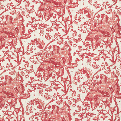 BRUNSCHWIG & FILS PRINT BOTANICAL & FLORAL RED,RED,RED   - 8022102.19.0