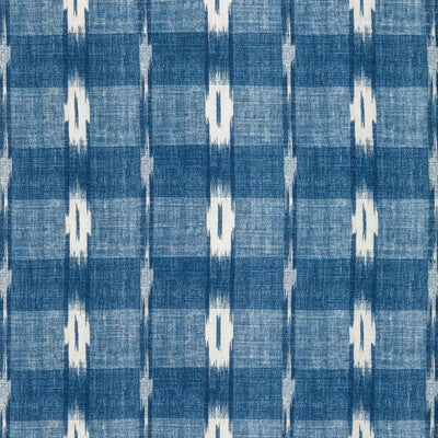 BRUNSCHWIG & FILS PRINT IKAT/SOUTHWEST/KILIMS INDIGO,BLUE,BLUE   - 8022106.55.0