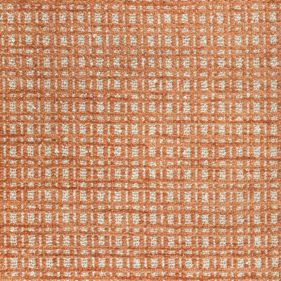 BRUNSCHWIG & FILS CHENILLE TEXTURE IVORY,CORAL,ORANGE   - 8022123.12.0