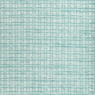 BRUNSCHWIG & FILS CHENILLE TEXTURE IVORY,TURQUOISE,TEAL   - 8022123.13.0