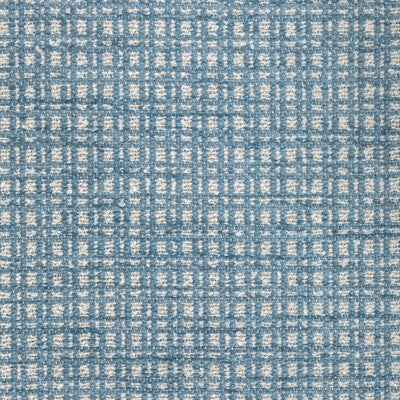 BRUNSCHWIG & FILS CHENILLE TEXTURE IVORY,SPA,BLUE   - 8022123.5.0