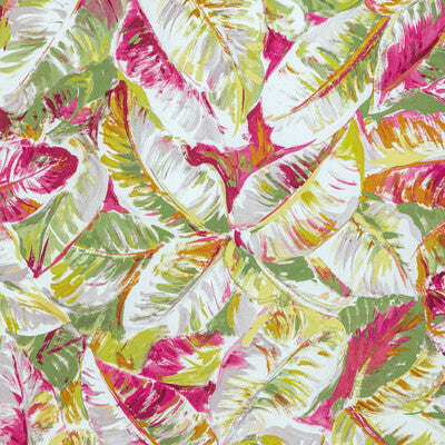 BRUNSCHWIG & FILS PRINT TROPICAL PINK,GREEN,GREY   - 8022128.73.0