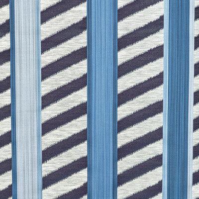 BRUNSCHWIG & FILS  STRIPES INDIGO,IVORY,BLUE   - 8022133.50.0