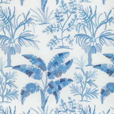 BRUNSCHWIG & FILS CASEMENT TROPICAL WHITE,LIGHT BLUE,BLUE   - 8022134.5.0