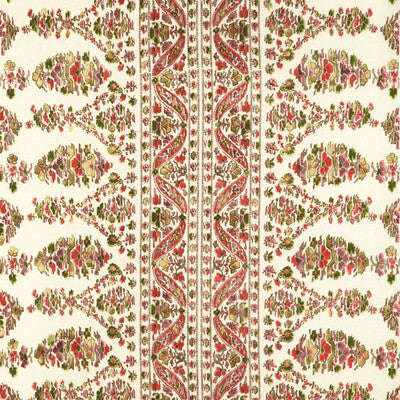 BRUNSCHWIG & FILS PRINT PAISLEY WHITE,GREEN,RED   - 8023108.73.0