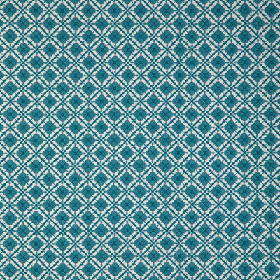 BRUNSCHWIG & FILS EMBROIDERY GEOMETRIC TEAL,TEAL,   - 8023119.1313.0