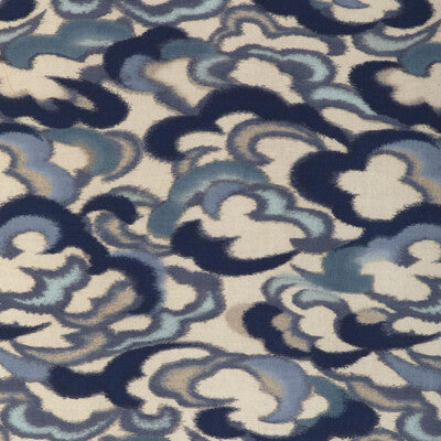 BRUNSCHWIG & FILS PRINT NOVELTY BLUE,BEIGE,LIGHT BLUE   - 8023138.155.0