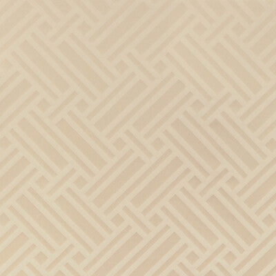 BRUNSCHWIG & FILS SILK GEOMETRIC IVORY,BEIGE,   - 8023144.16.0