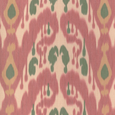 BRUNSCHWIG & FILS PRINT IKAT/SOUTHWEST/KILIMS BEIGE,CORAL,GREEN   - 8023146.73.0