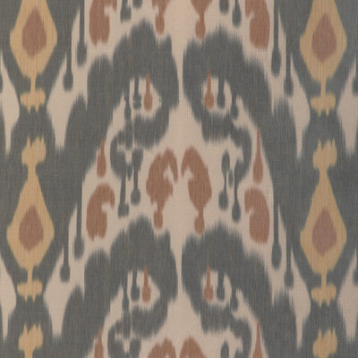 BRUNSCHWIG & FILS PRINT IKAT/SOUTHWEST/KILIMS BEIGE,CHARCOAL,BROWN   - 8023146.84.0