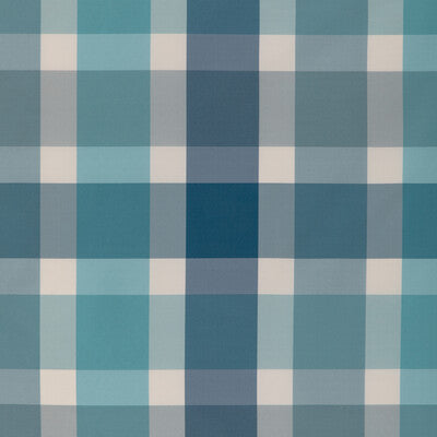 BRUNSCHWIG & FILS SILK PLAID / CHECK IVORY,TURQUOISE,BLUE   - 8023148.513.0