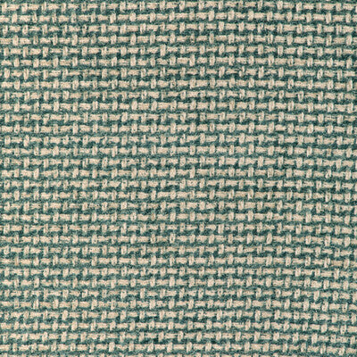 BRUNSCHWIG & FILS CHENILLE SMALL SCALE TEAL,IVORY,TEAL   - 8023154.13.0