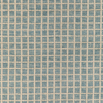 BRUNSCHWIG & FILS CHENILLE PLAID / CHECK BLUE,IVORY,BLUE   - 8023155.1516.0