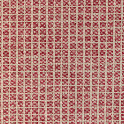 BRUNSCHWIG & FILS CHENILLE PLAID / CHECK RED,BEIGE,PINK   - 8023155.97.0