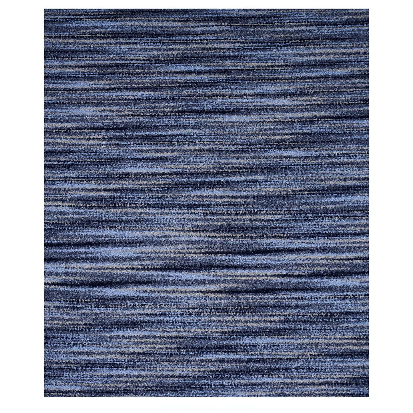 SCHUMACHER FABRIC  WORLD VIEW BENSLEY BOUCLE   BLUE   - 80250