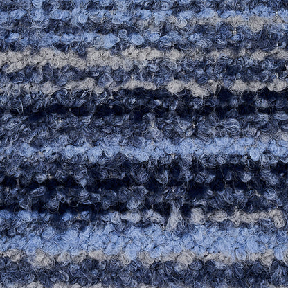 SCHUMACHER FABRIC  WORLD VIEW BENSLEY BOUCLE   BLUE   - 80250
