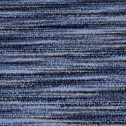 SCHUMACHER FABRIC  WORLD VIEW BENSLEY BOUCLE   BLUE   - 80250