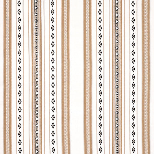SCHUMACHER  WORLD VIEW II DAKOTA STRIPE PATTERN WOVENS PATTERN WOVENS NEUTRAL   - 80270