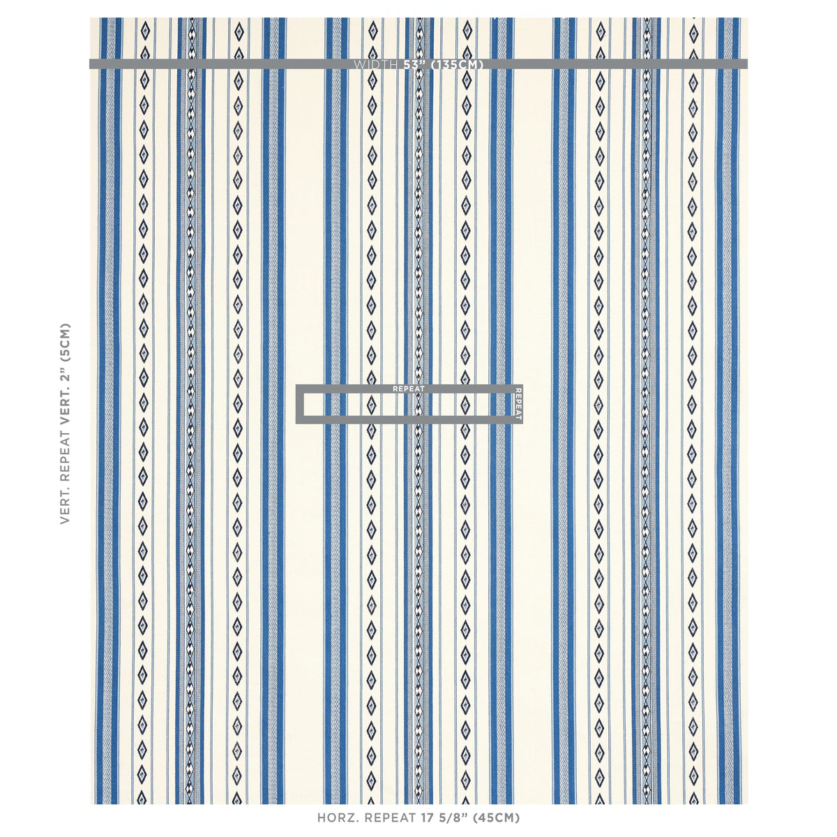 SCHUMACHER WORLD VIEW II DAKOTA STRIPE PATTERN WOVENS PATTERN WOVENS B ...
