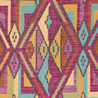 SCHUMACHER  BOHEMIA KUZMA PATTERN WOVENS PATTERN WOVENS MAGENTA   - 80280