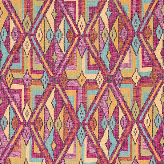 SCHUMACHER  BOHEMIA KUZMA PATTERN WOVENS PATTERN WOVENS MAGENTA   - 80280