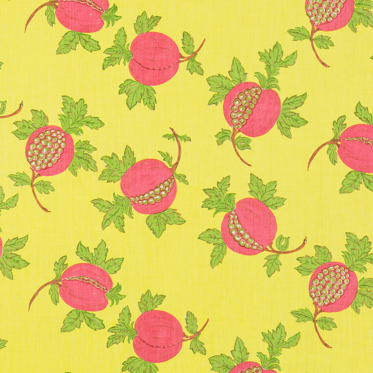 SCHUMACHER  RAOUL TEXTILES EVE PRINTS PRINTS POMEGRANATE   - 802B38
