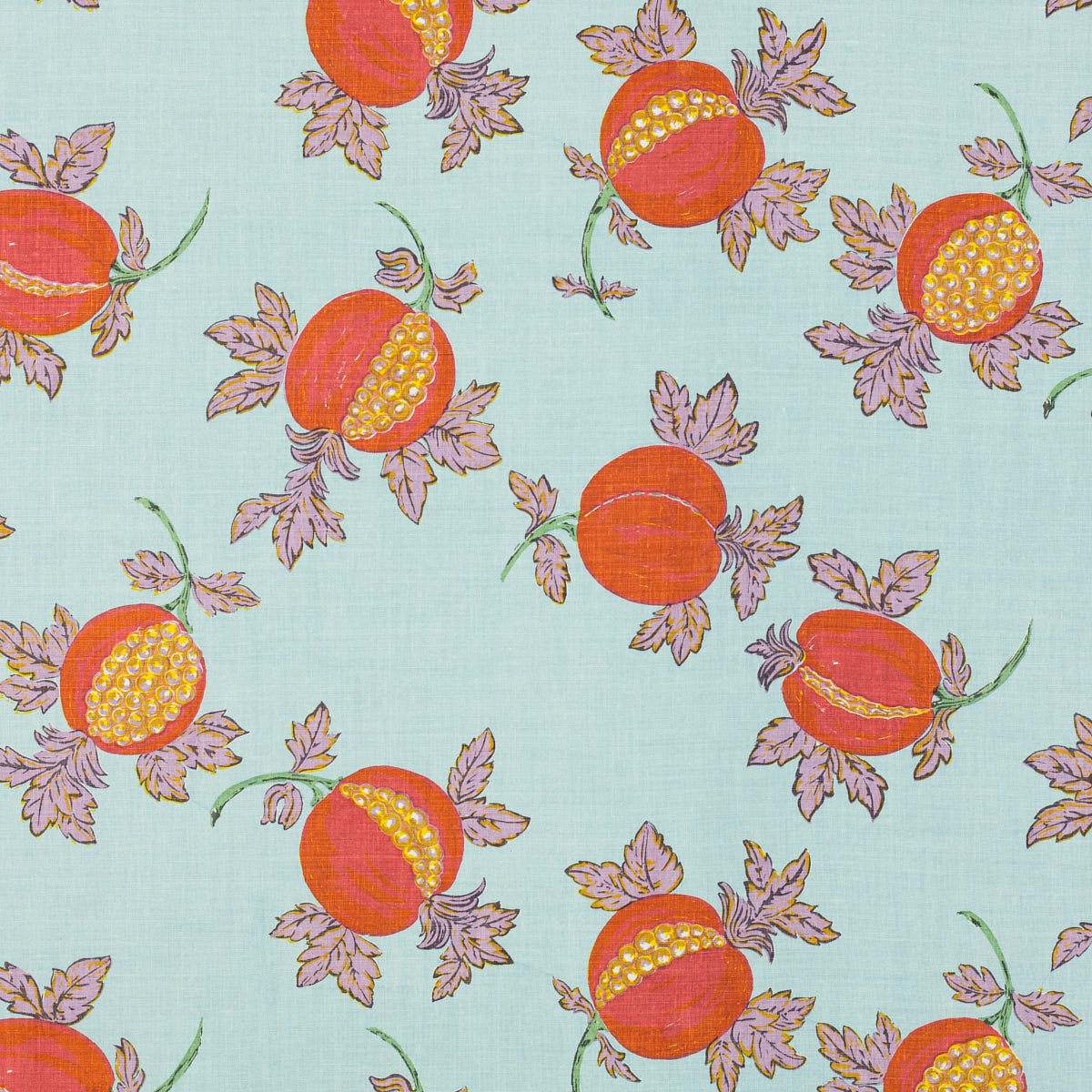 SCHUMACHER  RAOUL TEXTILES EVE PRINTS PRINTS ROBIN'S EGG   - 802B67