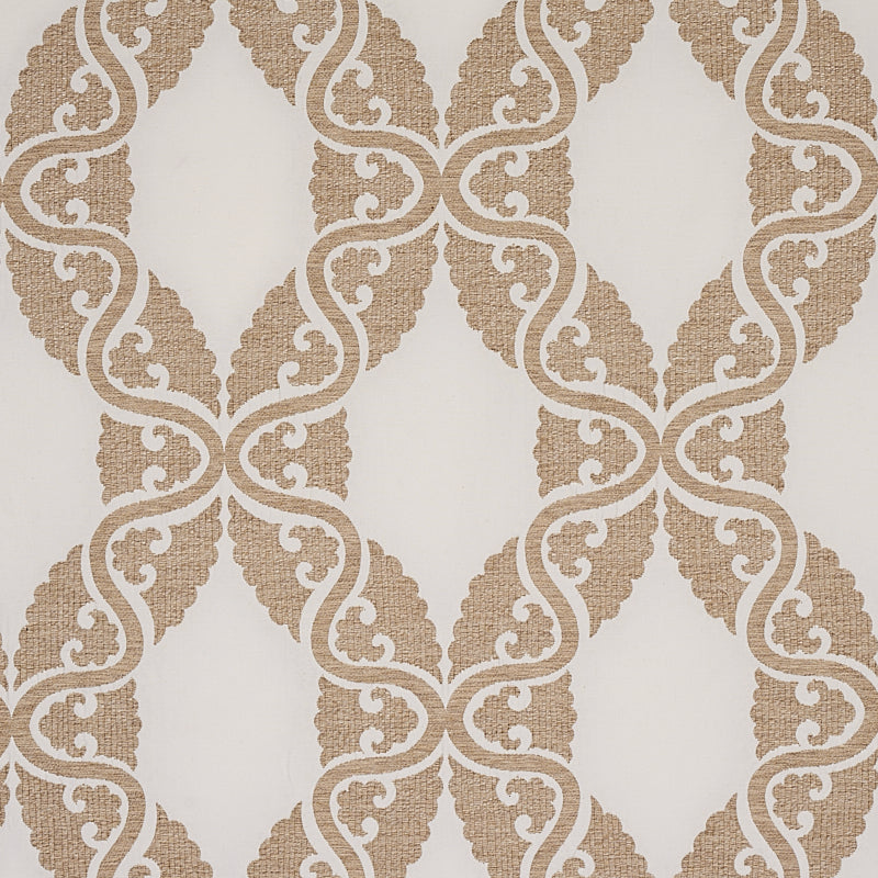 SCHUMACHER  NEW TRADITIONAL SILJAN PATTERN WOVEN PATTERN WOVEN IVORY   - 80310