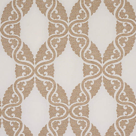 SCHUMACHER  NEW TRADITIONAL SILJAN PATTERN WOVEN PATTERN WOVEN IVORY   - 80310