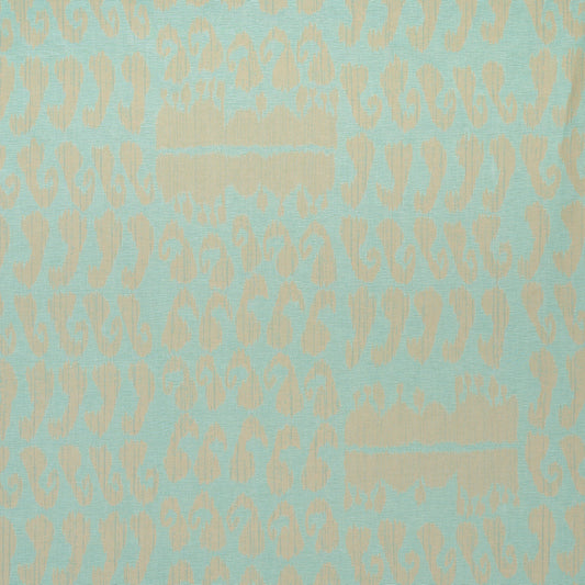 SCHUMACHER  PERENNIAL FAVORITES NALLAMALA FABRIC PATTERN WOVENS PATTERN WOVENS OCEAN   - 80381