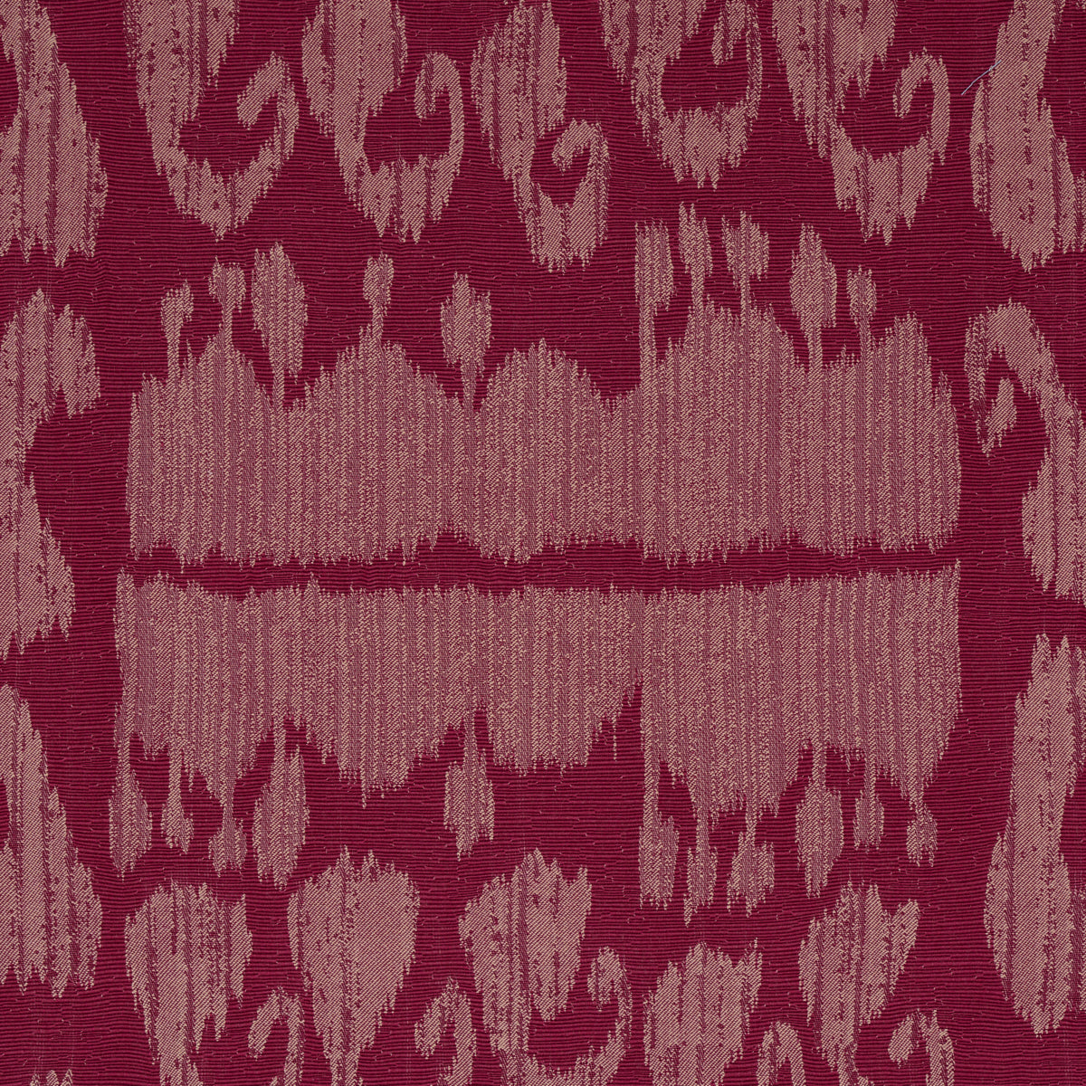 SCHUMACHER  PERENNIAL FAVORITES NALLAMALA FABRIC PATTERN WOVENS PATTERN WOVENS GARNET   - 80382