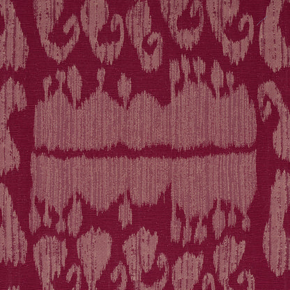 SCHUMACHER  PERENNIAL FAVORITES NALLAMALA FABRIC PATTERN WOVENS PATTERN WOVENS GARNET   - 80382