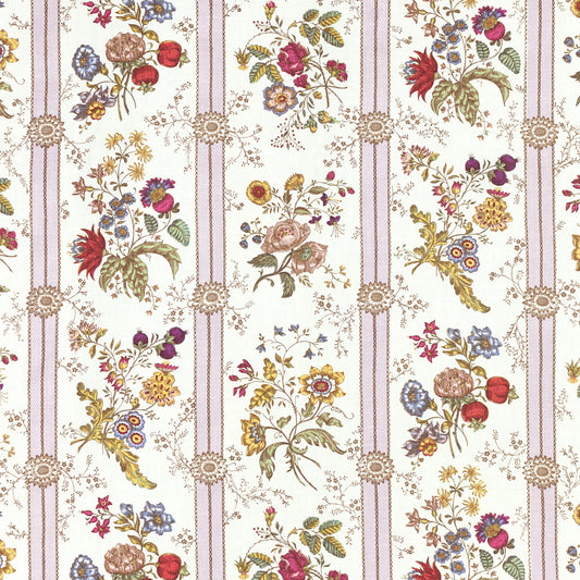 SCHUMACHER  RAOUL TEXTILES MADELEINE PRINTS PRINTS LAVENDER   - 803B68