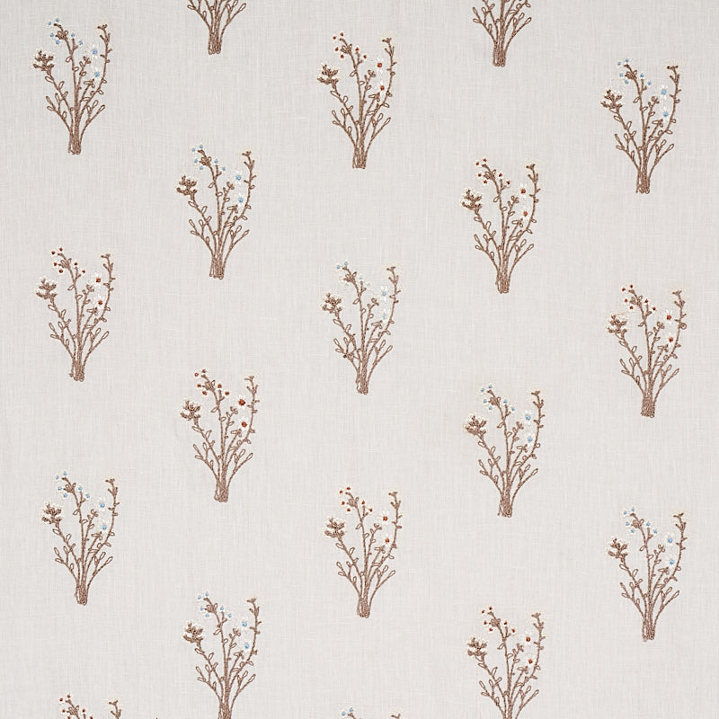 SCHUMACHER  NEW TRADITIONAL Stora Embroidery EMBROIDERIES EMBROIDERIES IVORY   - 80401
