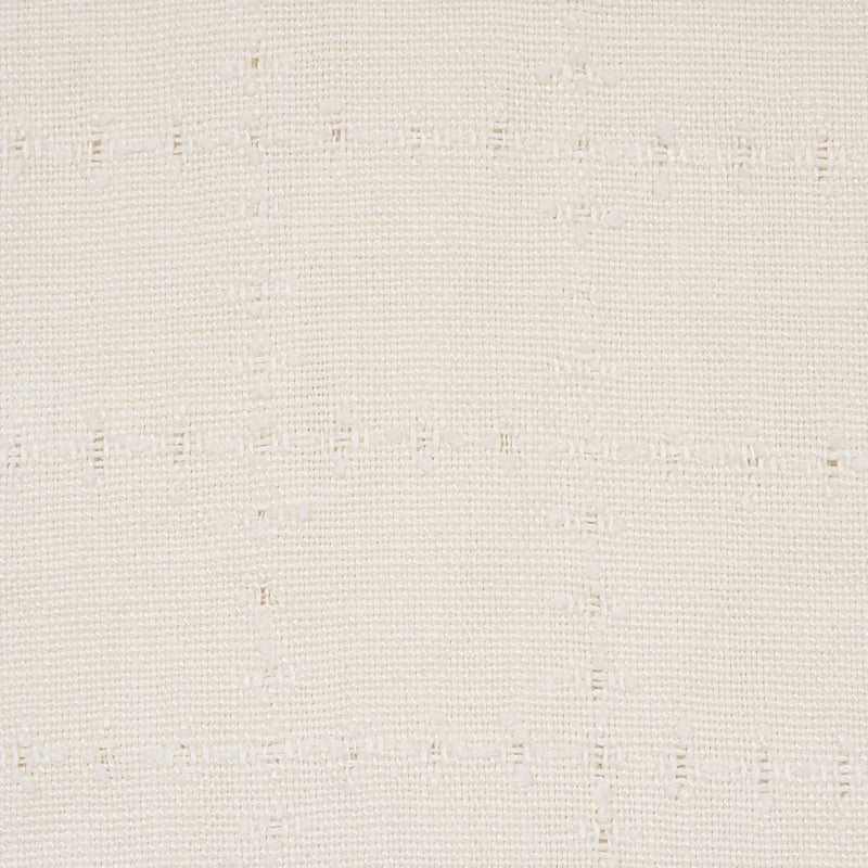 SCHUMACHER  NEW TRADITIONAL ELIN CHECK PATTERN WOVEN PATTERN WOVEN IVORY   - 80410