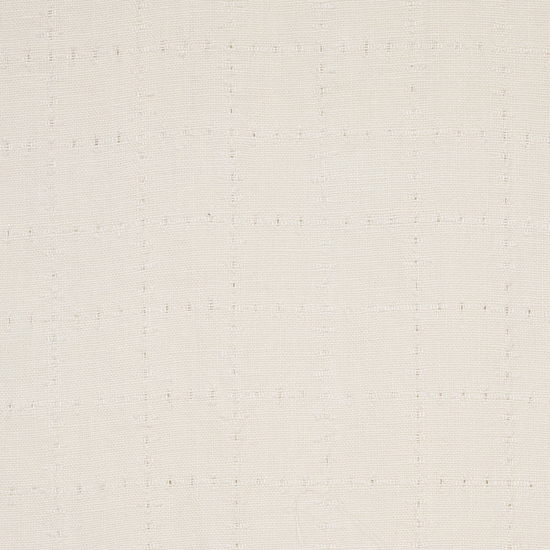 SCHUMACHER  NEW TRADITIONAL ELIN CHECK PATTERN WOVEN PATTERN WOVEN IVORY   - 80410