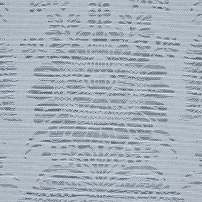 SCHUMACHER  NEW TRADITIONAL GRETA DAMASK PATTERN WOVEN PATTERN WOVEN BLUE   - 80420