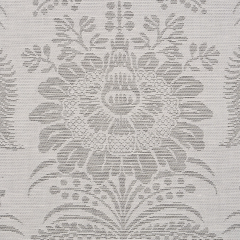 Light gray damask floral jacquard pattern with a large central flower medallion; elegant fabric & wallpaper.