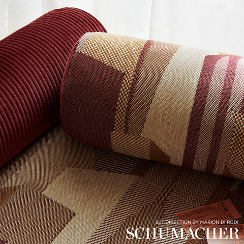 SCHUMACHER  ATELIER PARIS WYATT CORDUROY   Merlot   - 80457