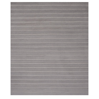 Gray channeled velvet fabric with a soft plush texture and subtle, raised channels.