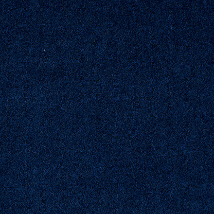 Deep navy blue velvet-like fabric texture close-up.