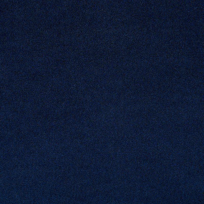 Dark navy blue suede fabric swatch with soft texture.