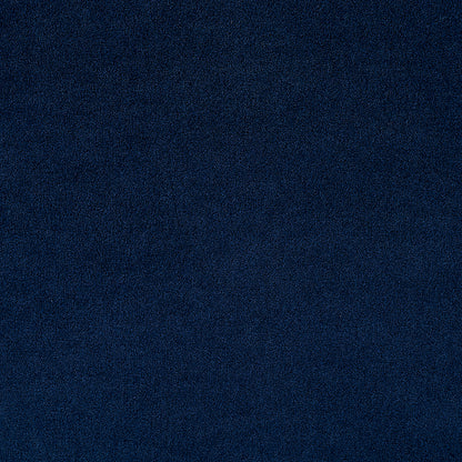 Dark navy blue suede fabric swatch with soft texture.