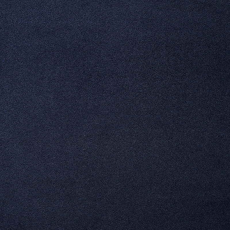 Navy blue brushed fabric texture swatch with soft matte finish, versatile upholstery/garment material.
