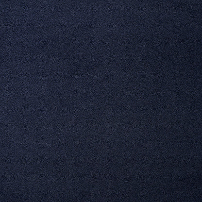 Navy blue brushed fabric texture swatch with soft matte finish, versatile upholstery/garment material.