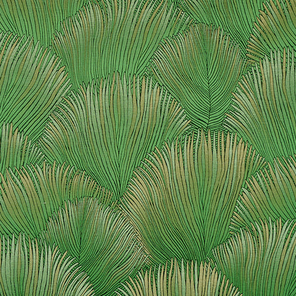 SCHUMACHER  MYSTIQUE FONDALE PATTERN WOVEN PATTERN WOVEN GREEN   - 80551