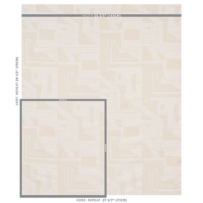 SCHUMACHER  TAPIS ZSUZSA CHENILLE,PATTERN WOVENS CHENILLE,PATTERN WOVENS IVORY   - 80580